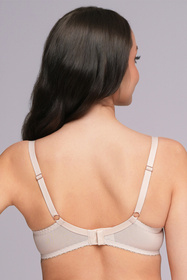 Ava 2256 Asielle biustonosz usztywniany, koronkowe wykończenia beige