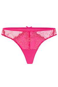 Le Vernis Romance LV-ST20 stringi haftowany tiul fuksja
