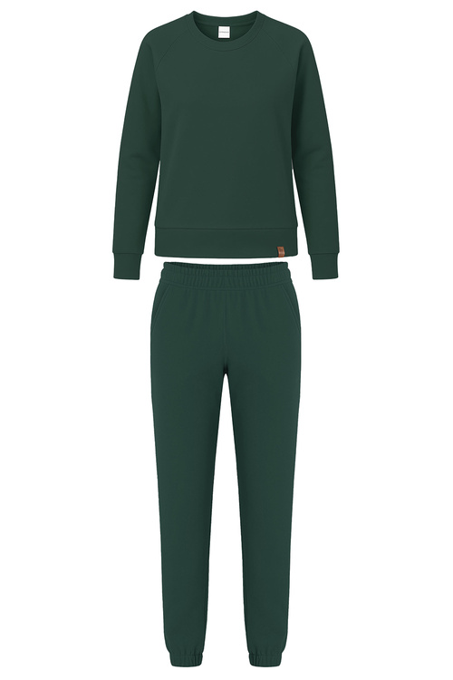 Komplet bluza+spodnie Vivisence 9204kmpl zielony