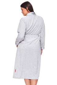 Nocna szlafrok Doctor Nap SWA.1078 grey melange 