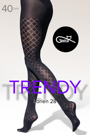 Rajstopy Gatta Lorien 28 40 DEN nero