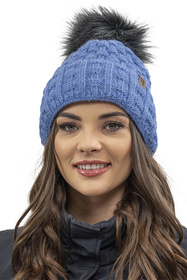 Komplet czapka+szalik+rękawiczki Vivisence 7015 Kmpl+R jeans