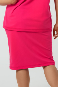 Spódnica Italian Fashion Stella midi fuksja