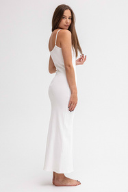 Sukienka homewear Dkaren DK-K-P7 ecru