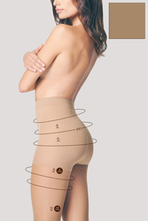 Fiore Comfort 20 den Wyrób pończoszniczy rajstopy, natural