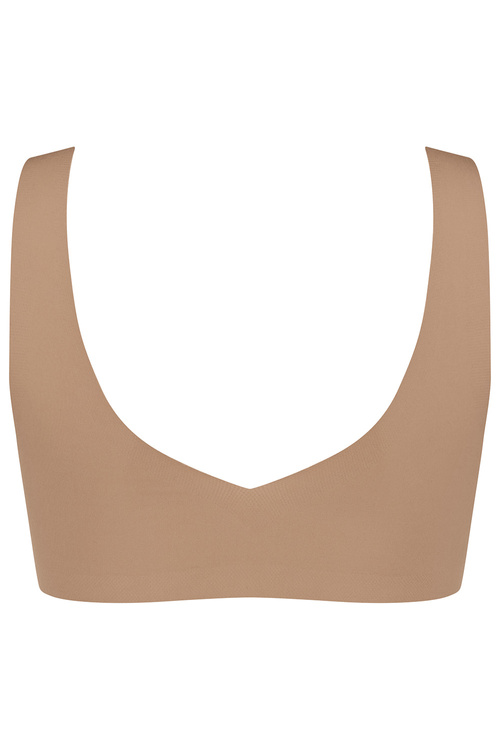 Braletka Sloggi 10217728 ZERO Feel 2.0 00CM-nostalgic brown