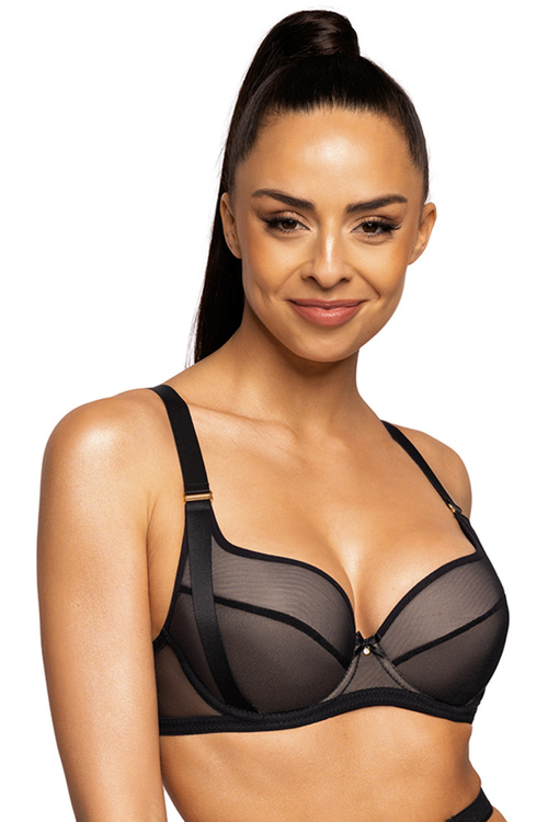 Biustonosz push-up Mat 0201/11 Denise czarny 