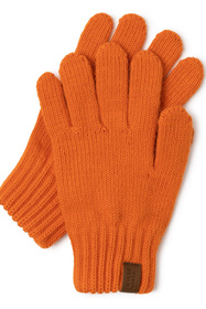 Vivisence 7014R Rękawiczki dzianinowe, pomarańczowy