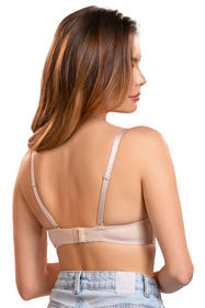 Vivisence 1041 Biustonosz push-up, beżowy