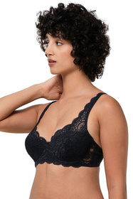 Biustonosz usztywniany Triumph 10166798 Amourette 300 WHP X 0004-black