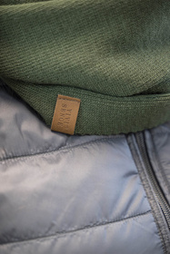 Komplet czapka+komin Vivisence 70105Kmpl zielony