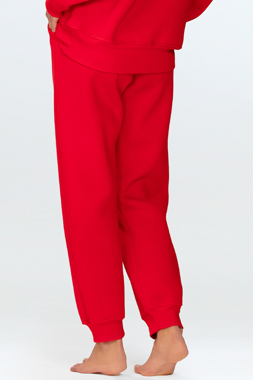 Komplet bluza+spodnie Dkaren Rehema-Kpl czerwony