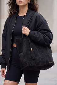 Vivisence T0034 torebka na ramię shopper z magnesem czarny
