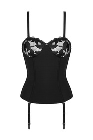 Obsessive Editya corset Gorset sexy, czarny