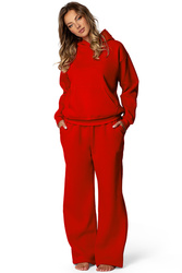 Komplet bluza+spodnie Dkaren DK-K-B9 czerwony