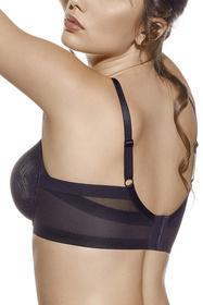 Selene Frida biustonosz miękki z fiszbinami negro