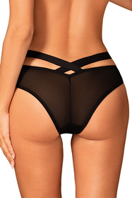 Obsessive Brasica panties Majtki figi, czarny