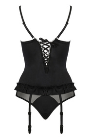 Gorset sexy Avanua Melek corset black