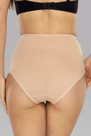 Wysokie figi Mitex Eva 3-pak biały/beż/czarny