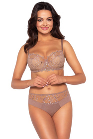 Majtki figi  Ava 2034 Neve coffee rose