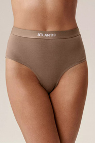 Atlantic 3CLP-009B 3-pack figi wysokie, bawełniane ecru/beżowy/ciemnobeżowy