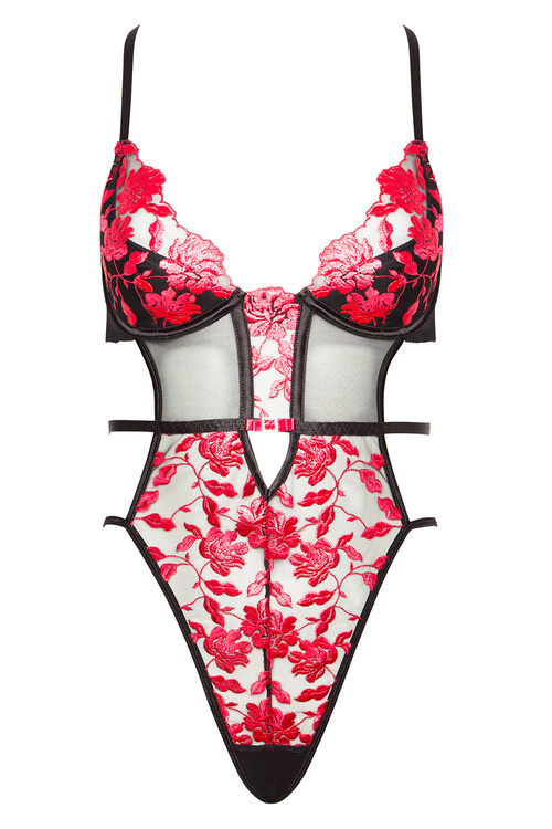 Body sexy Beauty Night Evangelina teddy BN6567 black/red