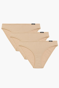 Atlantic 3BLP 602 3 pack figi klasyczne niska talia biały