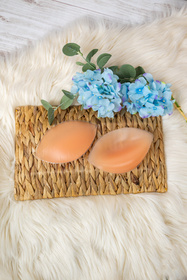 Wkładki silikonowe do biustonosza Vivisence 8010 beżowy