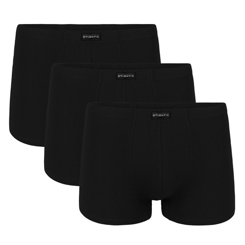 Atlantic 3BMH-007 bokserki 3-pack dopasowany krój biały