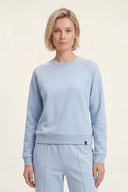 Vivisence 9004 bluza nierozpinana z okrągłym dekoltem błękitny