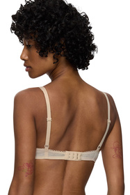 Biustonosz usztywniany Triumph 10205990 Wild Rose Sensation WP 00NZ-nude beige 