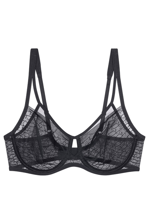 Biustonosz miękki Triumph 10215906 Signature Sheer W01 EX 0004-black