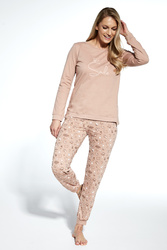 Nocna piżama Cornette DR Smile 160/349 beżowy