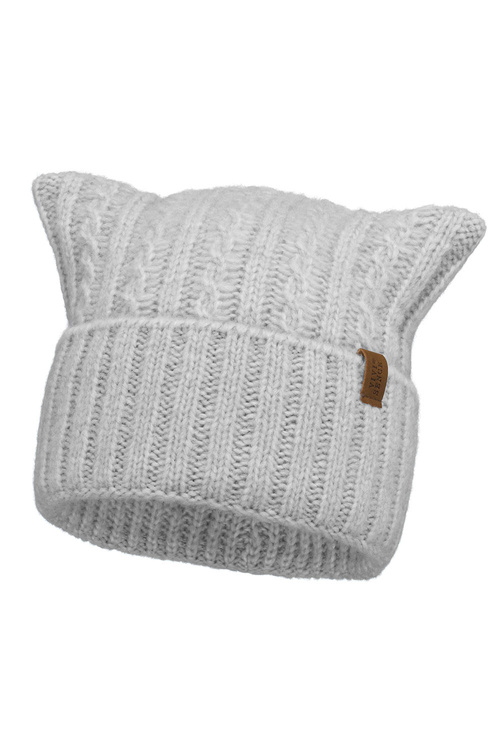 Czapka z uszami kota Vivisence 70117 szary
