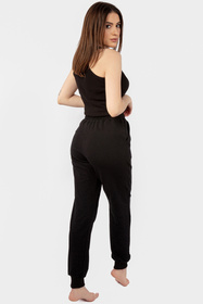 Komplet top+spodnie Dkaren DK-K-B5 czarny