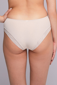 Ava 2256 Asielle figi koronkowe, klasyczny krój beige