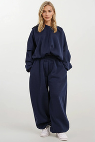 Komplet bluza+spodnie Dkaren DK-K-B27 granat