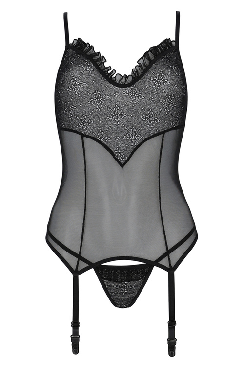 Gorset sexy Avanua Odrevia corset black