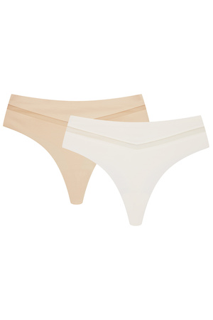 Stringi Henderson Fleda 43670 2-pak nude/coffe