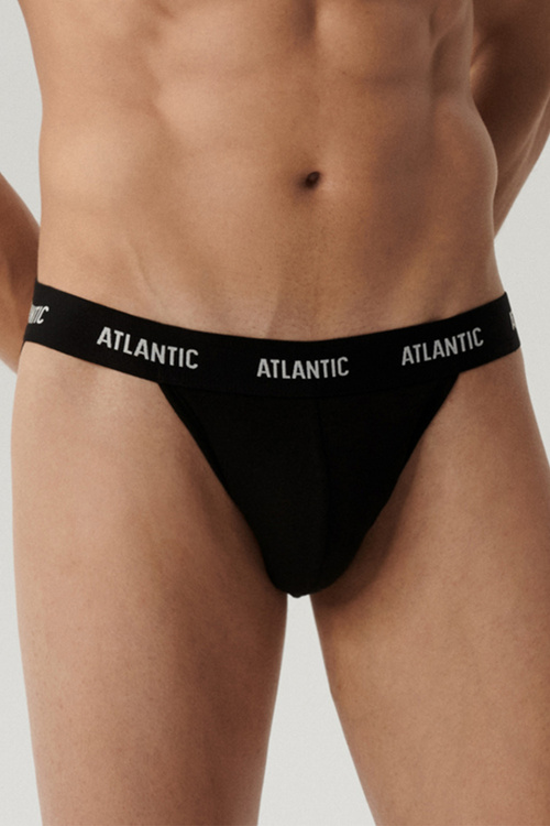 Atlantic 3BMP-1571 jockstrap 3 pack slipy otwarte biały