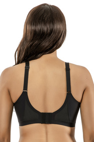 Parfait P2400 braletka bezszwowa z odpinanymi ramiączkami black