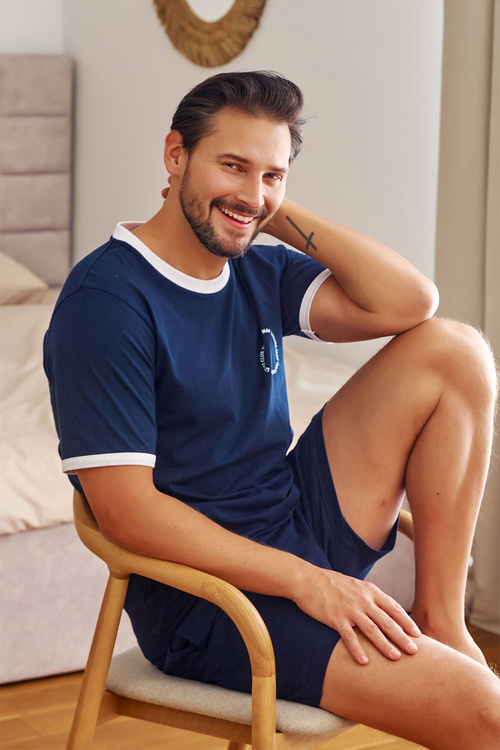 Piżama Doctor Nap PMB.7218 navy blue