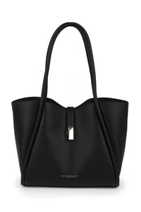 Vivisence T0021 torebka na ramię z klapką na magnes black