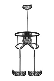 Akcesoria erotyczne uprząż Obsessive Hersis harness black