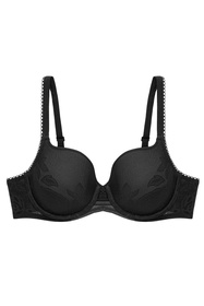 Biustonosz usztywniany Triumph 10205990 Wild Rose Sensation WP 0004-black 