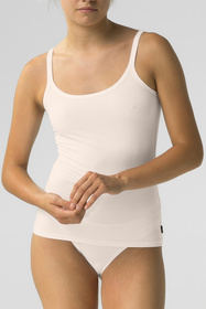 Atlantic CLV-001 koszulka na ramiączkach bawełniana biały