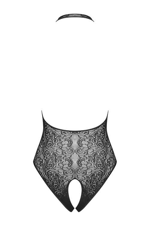 Obsessive B113 Teddy Body bodystocking, czarny