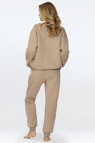 Komplet bluza+spodnie Dkaren Rehema-Kpl cappuccino