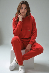 Bluza nierozpinana Vivisence 9003 czerwony