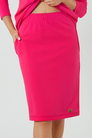 Spódnica Italian Fashion Stella midi fuksja